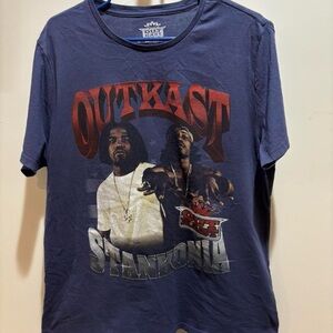 OutKast Stankonia Graphic Tee in Navy Blue